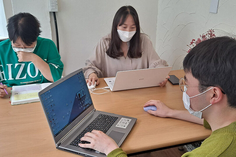 3단계 8주차 교육 장면