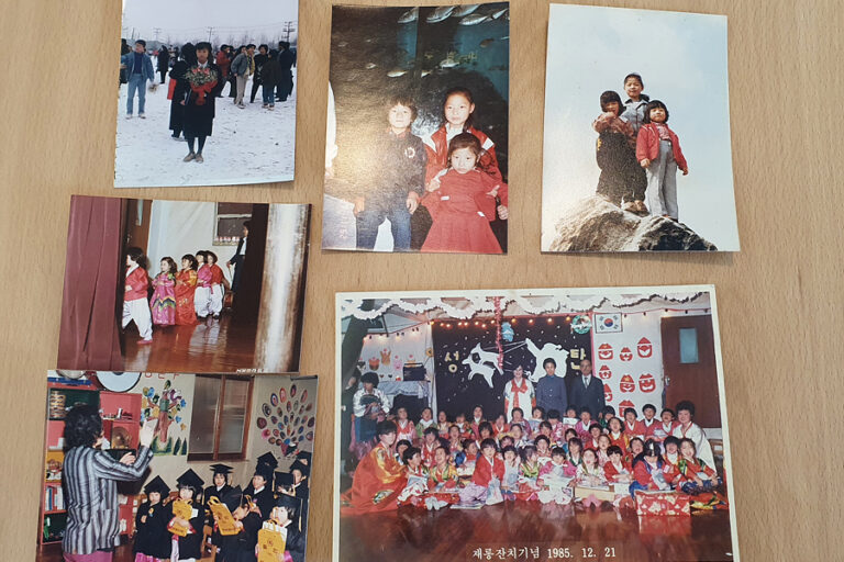 정현진 선생님의 추억이 담겨 있는 사진들