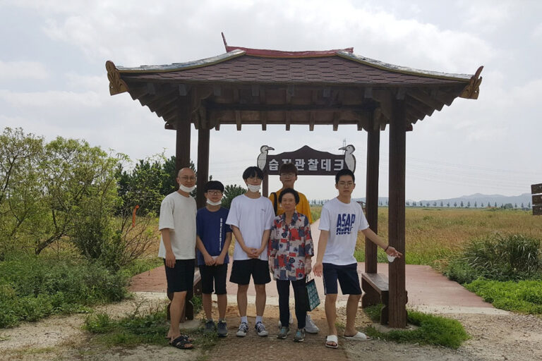 김정란 선생님 가족사진