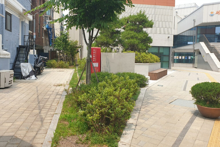 민이숙 선생님께서 사시던 골목 사진